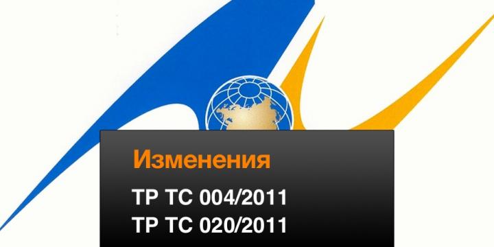 Изменения ТР ТС 004/2011 и ТР ТС 020/2011 фото Изменения ТР ТС 004/2011 и ТР ТС 020/2011